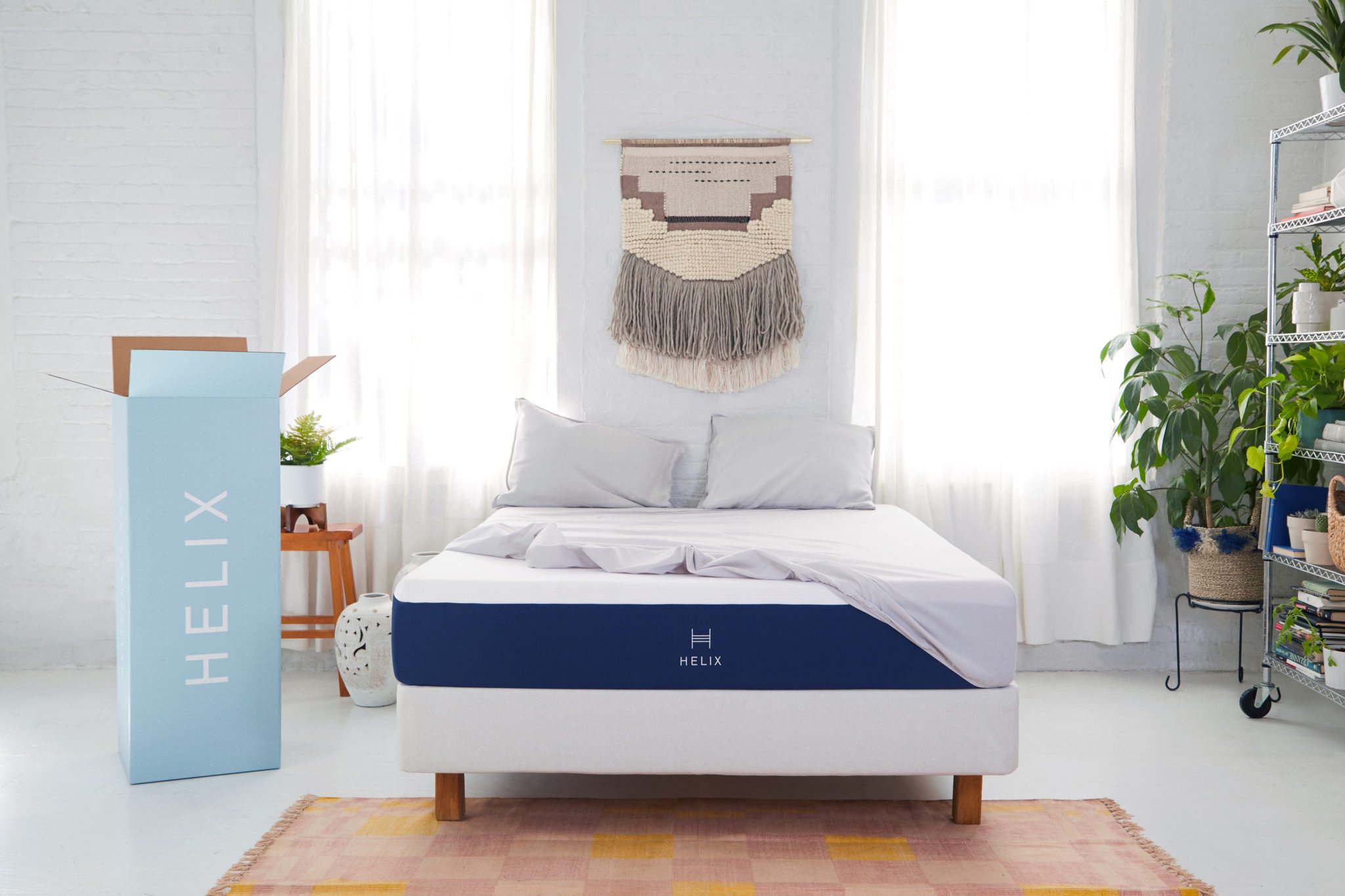 The Helix mattress is a completely new take on the mattress in a box concep...