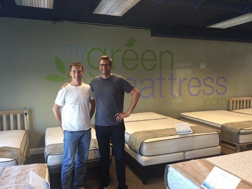 green mattress