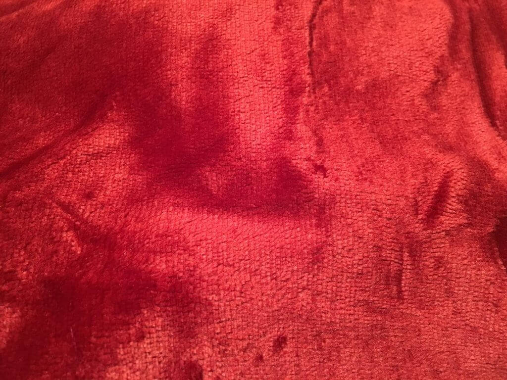sherpa blanket red