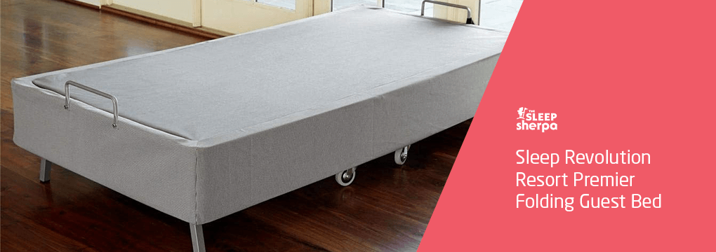 Best Rollaway Beds of 2019 - Sleep Revolution Resort Premier Folding Guest Bed