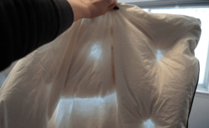 opaque batiste cotton fabric in comforter