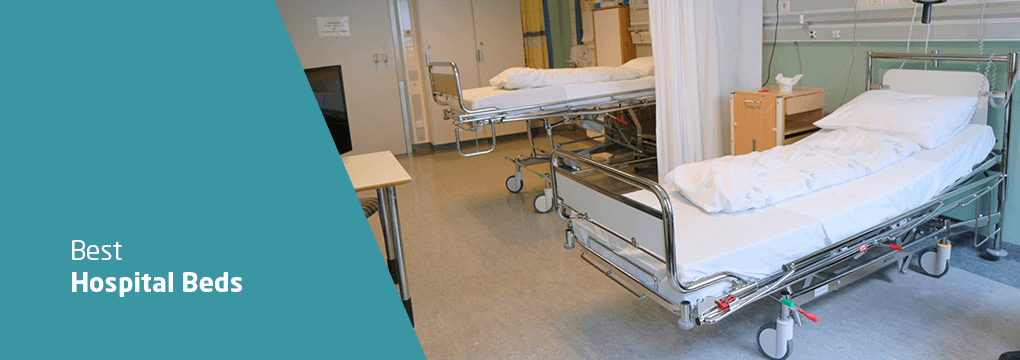 Pro-Basics Semi-Electric Hospital Bed Package, w/Mattress & Rails - Hospital  Beds