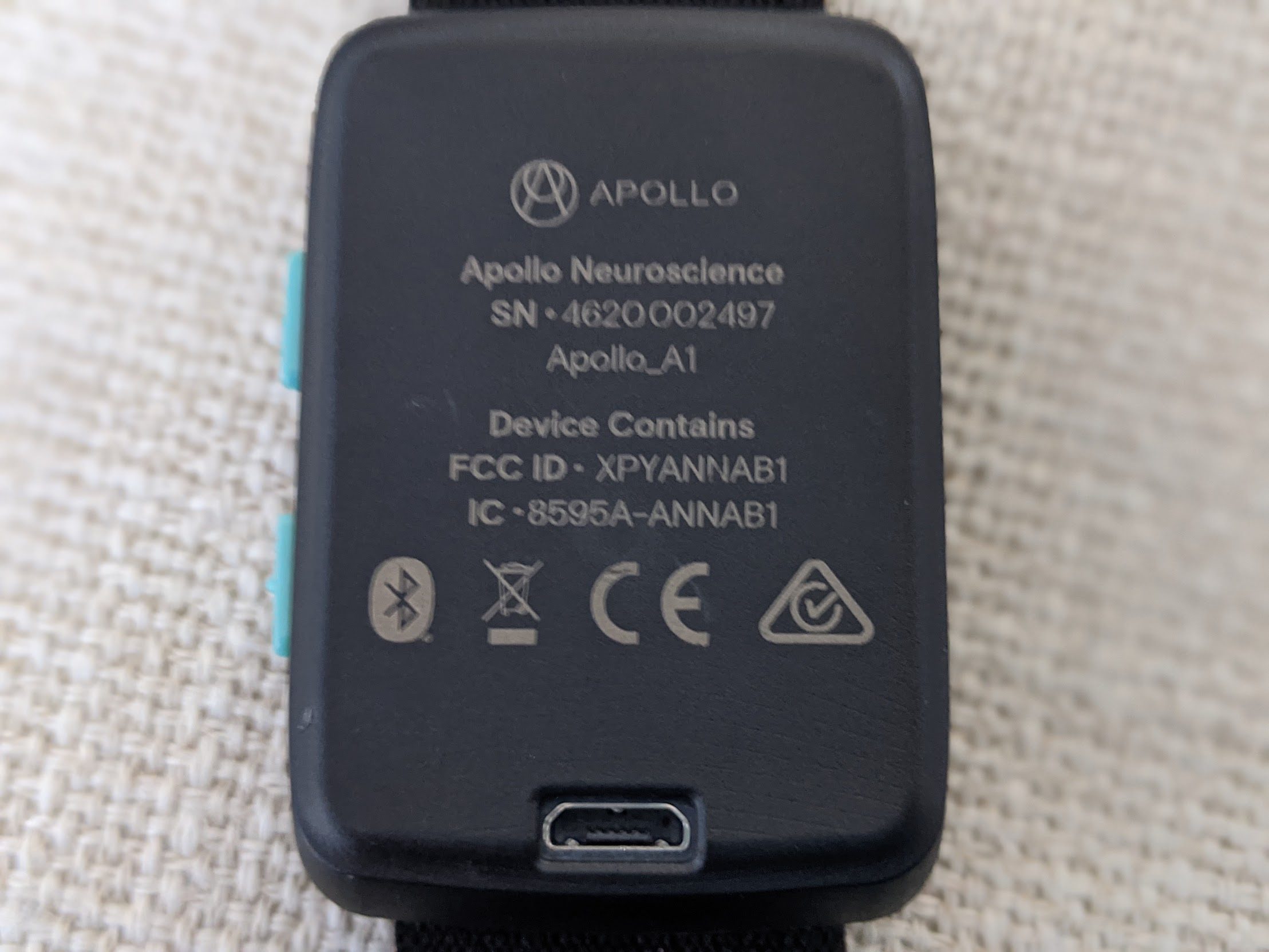 back of apollo watch