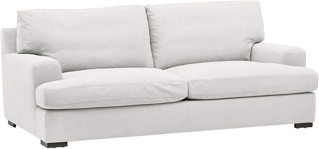 Sofa Beds Archives, Ursina Faux Leather Round Arm Loveseat Sofa Bed
