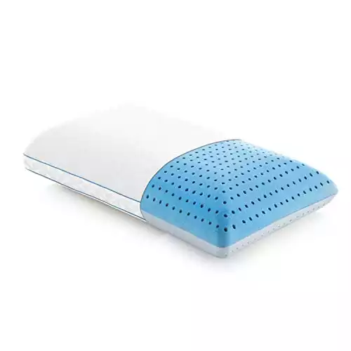 MALOUF CARBONCOOL Plus OMNIPHASE Phase Change Material Memory Foam Pillow - Continual Temperature Regulation with Cool Surface - Queen